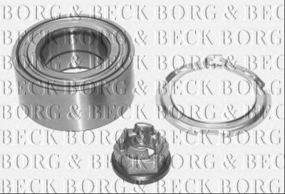 BORG & BECK bwk908 -  Комплект подшипника ступицы колеса